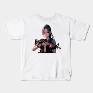 Tactical Girls' Frontline Kids T-Shirt